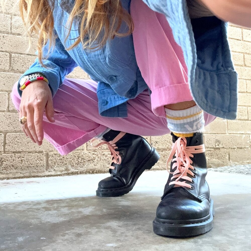 1460 Mono Smooth Black Leather Dr. Martens